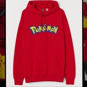 H&M Men’s Pokémon Red Hoodie | Small